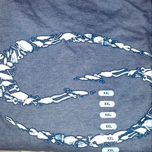 Men's 2XL t-shirt by strike King and a zoom baits hat